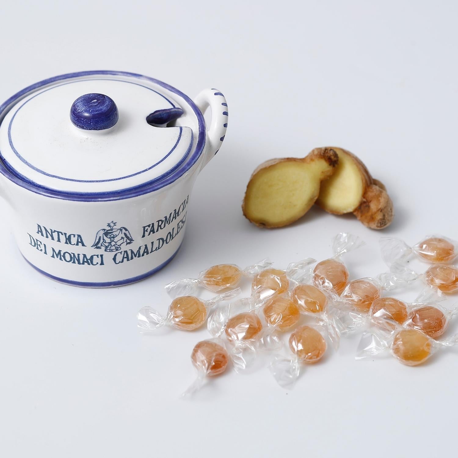 【袋入り】カマルドリの修道院キャンディ ジンジャー シュガーフリー