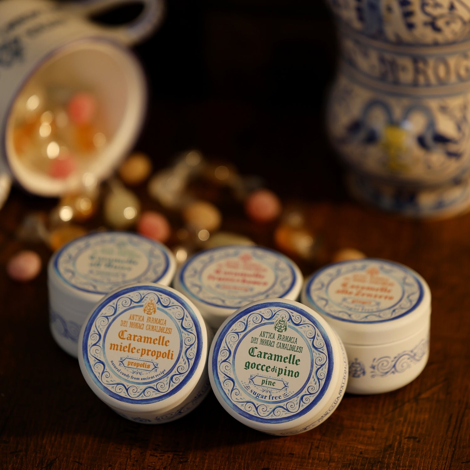 カマルドリの修道院キャンディ ジンジャー シュガーフリー