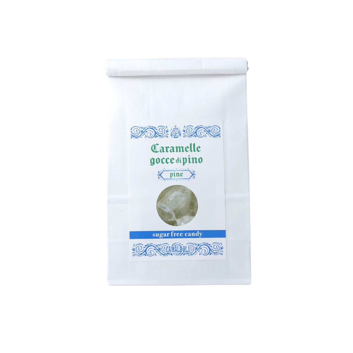 袋入り】カマルドリの修道院キャンディ パイン(松) シュガーフリー